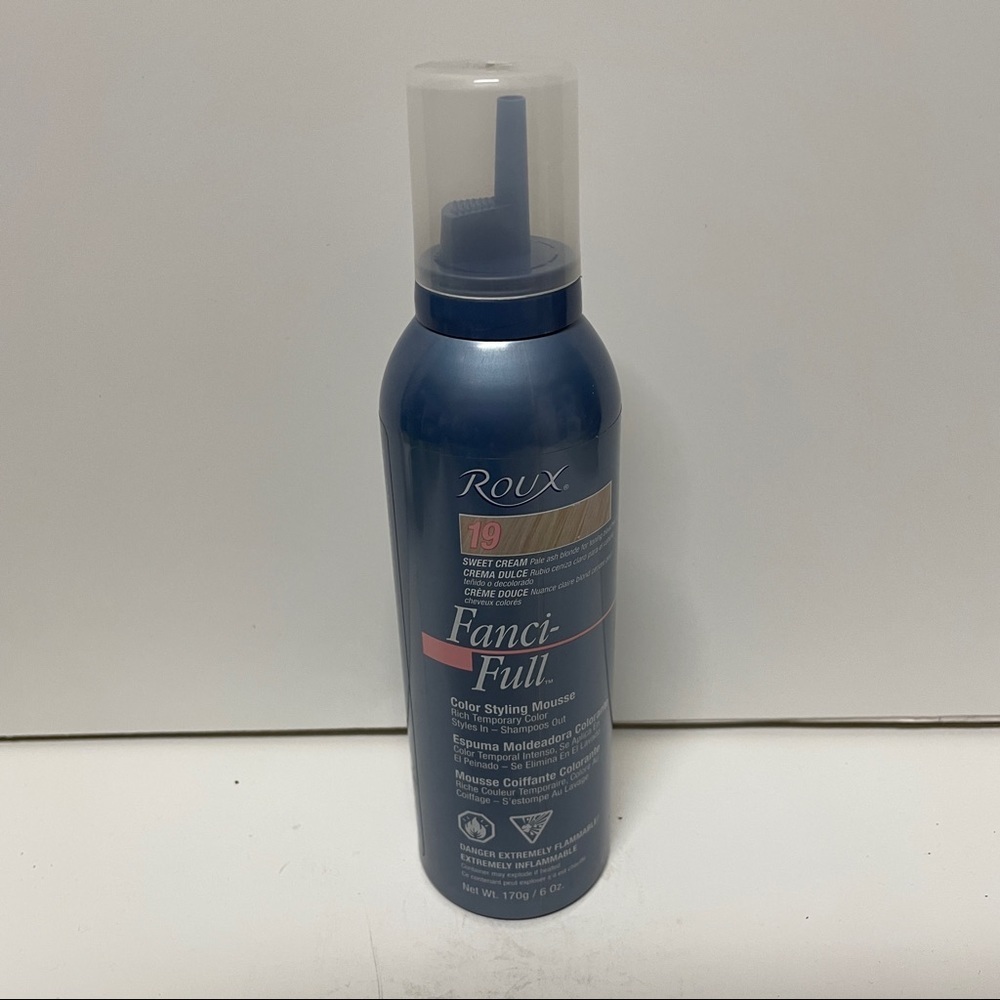 Roux Fanci-Full Color Styling Mousse 19 Sweet Cream 6 OZ - Picture 1 of 3